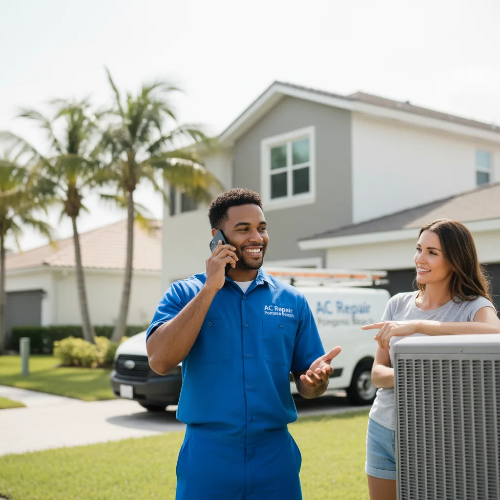 AC Repair Pompano Beach customer support in Johnson